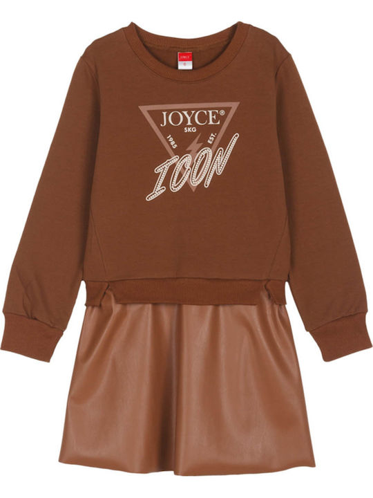 Joyce Icon Dress Παιδικό Φόρεμα Φούτερ Μακρυμάν...