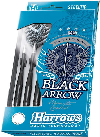 Săgeți Steeltip Harrows Black Arrow 3x21gr