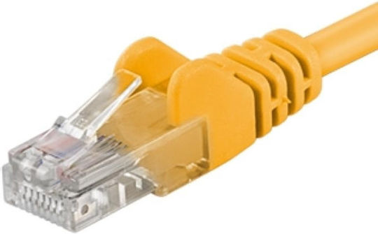 PremiumCord U/UTP Cat.6 (Gigabit) Καλώδιο Δικτύου Ethernet 3m Κίτρινο