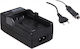 Patona 2-in-1 Charger Olympus Li10b/li12b 230v/12v