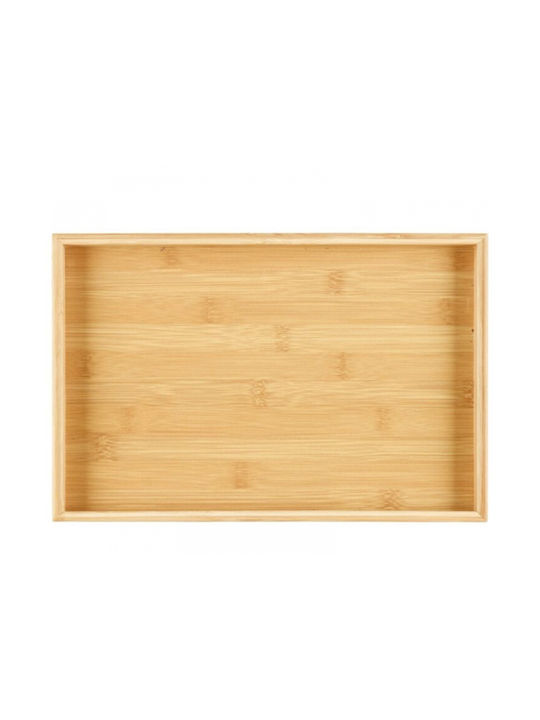 Bambus Servierplatte 33 Cm Braune