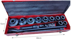 Κλειδιά Set Ratchet 1" 15pcs 089103