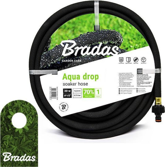 Bradas Schwitzbewässerungsschlauch Aqua-drop 1/2" 7,5m Wad1/2075 Bradas 2564