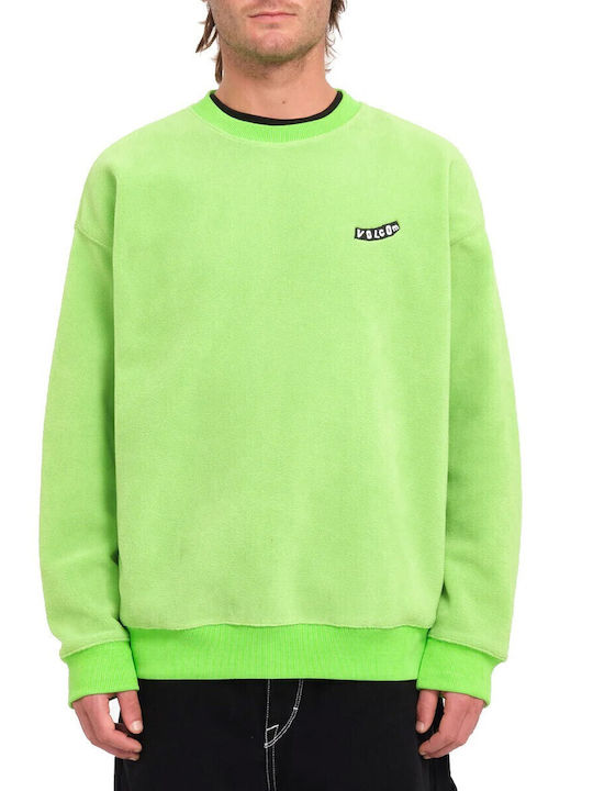 Volcom Too Kool Lse Crew Φούτερ Πράσινο