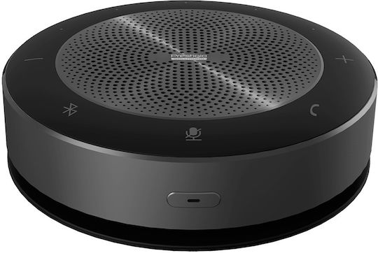 Difuzor pentru conferințe video Prestigio Solutions Alpha 5W 6 microfoane rază 5m încărcare wireless conexiune prin USB Type-C Aux BT4.2+EDR