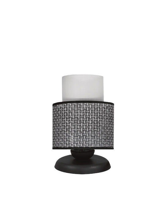 Heronia Decorative Lamp with Socket for Bulb E27 Black