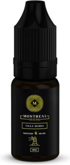 Montreal Έτοιμο Υγρό Αναπλήρωσης Villa Maria με Καπνική Γεύση 12mg 10ml
