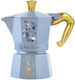 Bialetti Moka Express 3tz Stovetop Espresso Pot Silver