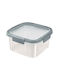 Quadratischer Lebensmittelbehälter 0,9l Smart Eco Fresh 16,1x16,1x7,2cm