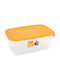 3l Fresh&go Yellow Rectangular Food Container