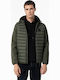 Jacket Puffer Windproof Khaki