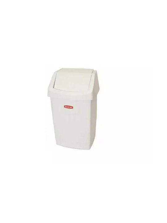 Click-it Trash Bin 9l 22.9x18.9x38.1cm White