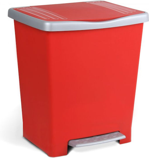 Millennium 23L Red Pedal Waste Bin Millennium 23L Red Pedal Waste Bin