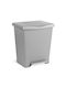 Millennium 23L Gray Pedal Waste Bin