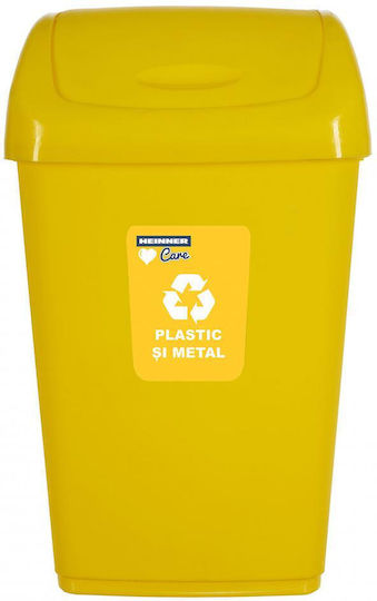 Eco 35 L Recycling Bin Yellow