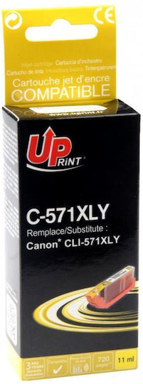 Uprint Cli 571xl-y Canon Ink Cartridge Yellow
