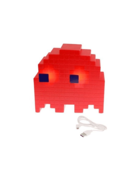 Kids Decorative Lamp Red 20x20x7εκ.