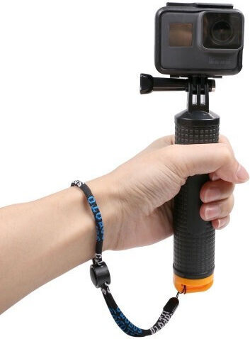 Mâner plutitor marca Surewo special pentru Gopro Hero 13 12 11 10 9 8 7 6 5 Osmo Action impermeabil