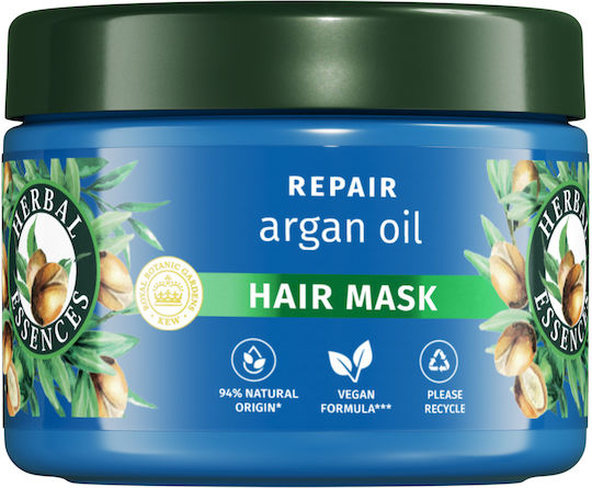 Herbal Essences Argan Oil Μάσκα Μαλλιών για Επανόρθωση με Argan Oil 300ml