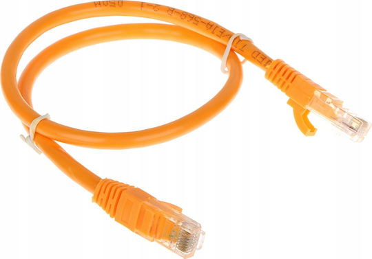 PremiumCord U/UTP Cat.6 Gigabit Network Cable Ethernet 0.5m Orange