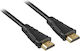 PremiumCord Winkel Kabel HDMI-Stecker - HDMI-Stecker 5m Schwarz