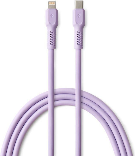Colorum USB-C to Lightning Cable 27W Purple 1.8m (CK12-CL-09)