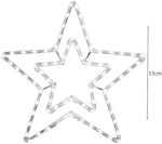 Plastic Illuminated Christmas Decorative Star