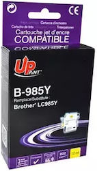 Uprint Съвместимо Мастило Brother B-985Y / LC-985Y Жълто