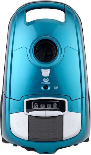 Princess VL-624E-A Ηλεκτρική Σκούπα 750W με Σακούλα 3lt Μπλε
