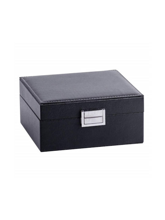 Κουτί Κοσμημάτων Μαύρο 20x19x9.5cm
