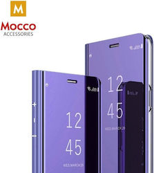 Mocco Clear View Cover Hülle Samsung A205 Galaxy A20 Lila