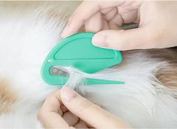 Animal Comb for Removing Pet Hair Knots 7.6x4.7cm Dog Comb Animal Comb for Removing Pet Hair Knots 7.6x4.7cm Dog Comb