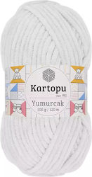 Kartopu Yumurcak Λευκό