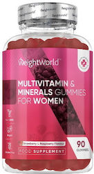 WeightWorld Multivitamin Erdbeere 90 Geleebohnen
