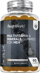 WeightWorld Multivitamin Pfirsich 90 Geleebohnen