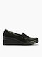 Leder Damen Mokassins in Braun Farbe
