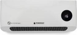 Powermat Θερμοπομπός Τοίχου 1000W με Ηλεκτρονικό Θερμοστάτη Λευκός Powermat Θερμοπομπός Τοίχου 1000W με Ηλεκτρονικό Θερμοστάτη Λευκός