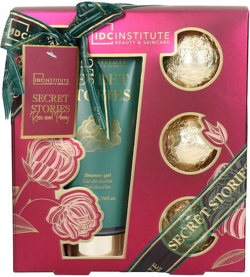 IDC Institute Secret Stories Rose Комплект за грижа за кожата за Хидратация 4бр