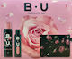 B.U. Γυναικείο Σετ με Eau de Toilette 3τμχ
