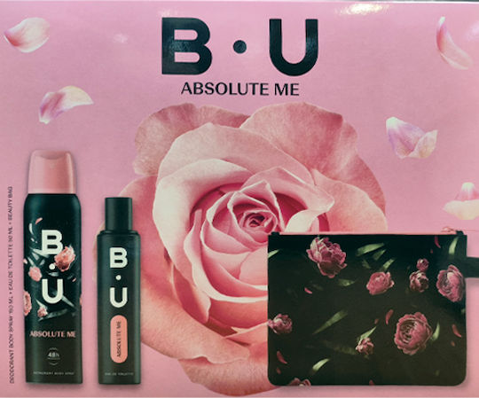 B.U. Γυναικείο Σετ με Eau de Toilette 3τμχ