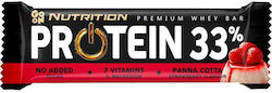 Go On Nutrition Premium Whey Protein Bar with Panna Cotta Flavour 50gr Go On Nutrition Premium Whey Protein Bar with Panna Cotta Flavour 50gr