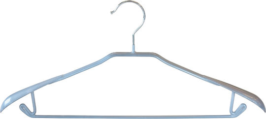 Clothes Hanger with PVC Coating in Metal