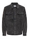 Μακρυμάνικo Κοτλέ Overshirt Grey