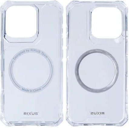 Rixus Back Cover Διάφανο (iPhone 16 Pro Max)