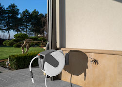 Automatic Hose Reel Set White Line 1/2" 35m Color Box Automatic Hose Reel Set White Line 1/2" 35m Color Box