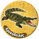 Magnet Rotund Animale 5 Crocodil
