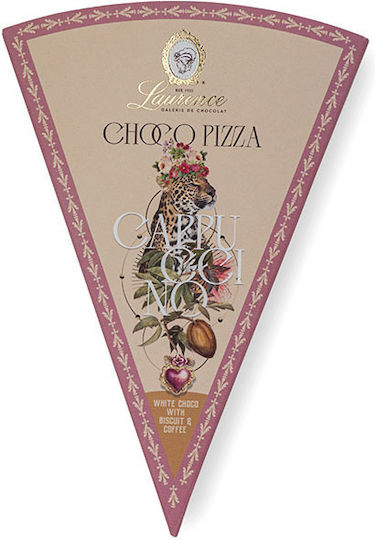 Choco Pizza Λευκή Σοκολάτα Cappuccino Laurence 100gr
