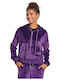 Women's Sweatshirt Jacket Velvet Hooded Morpheus