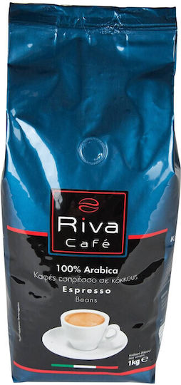 Riva Cafe Kaffee Espresso Platinum Bohnen 1kg 2-51273
