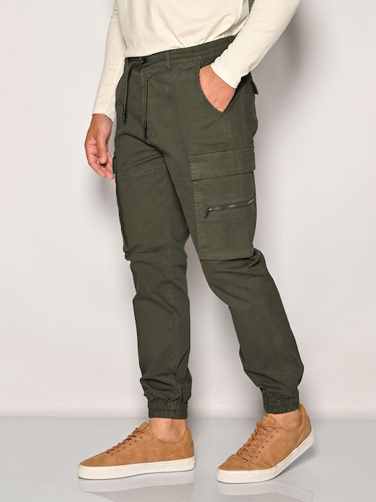 Brokers Jeans Παντελόνι Cargo Ελαστικό σε Loose...